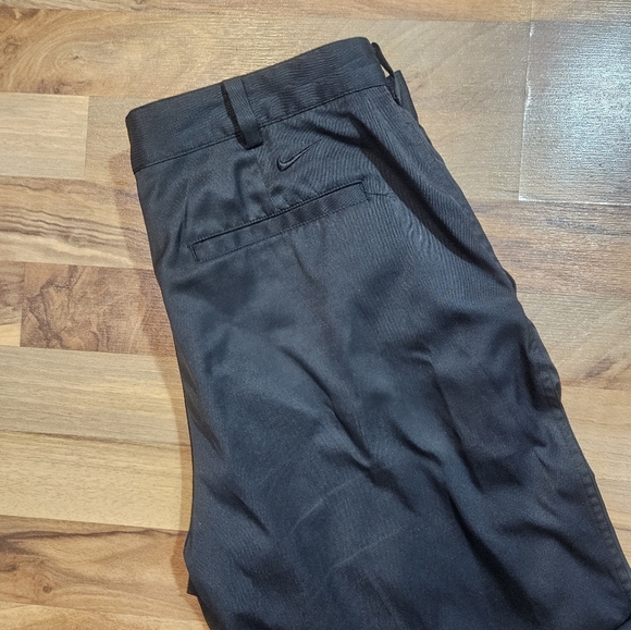 NIke Dri-Fit Mens Black 5-Pocket Slim Fit Golf Pants 34 X 32 - Picture 2 of 11